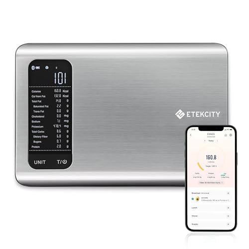 Etekcity Smart Kitchen Scale with Nutritional Calculator