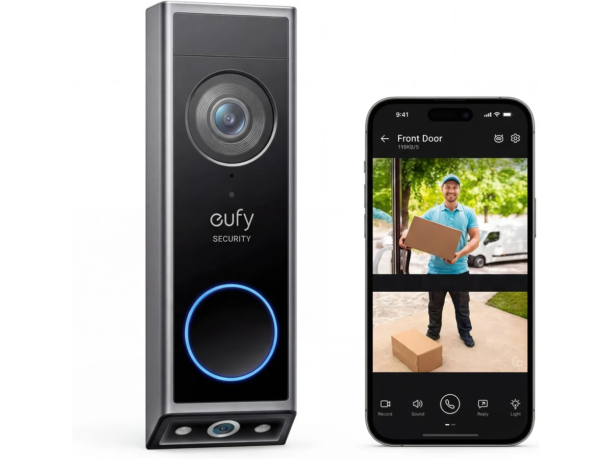 Eufy Security Video Doorbell E340 Dual Cameras