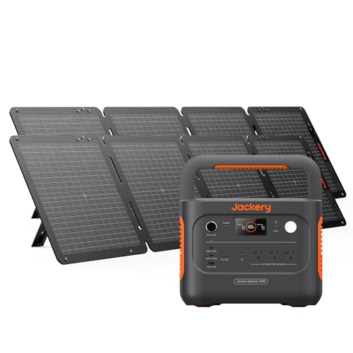 Jackery Solar Generator 1000 v2 with Panels